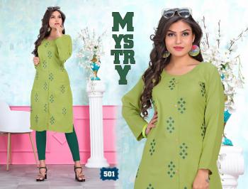 Trendy Inspire Rayon Daily wear Kurtis wholesaler