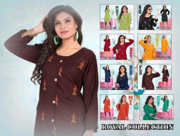 Trendy Inspire Rayon Daily wear Kurtis wholesaler