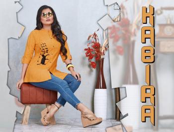 Trendy Kabira Rayon western Tops catalog