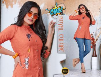 Trendy Kabira Rayon western Tops catalog