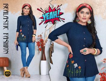 Trendy Kabira Rayon western Tops catalog