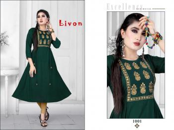 Trendy Livon Rayon kurtis wholesale