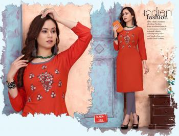 Trendy Mahi vol 1 Rayon kurtis catalog