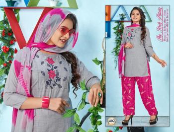 Trendy Stella Rayon kurtis with patiyala And Dupatta wholesaler