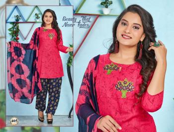 Trendy Stella Rayon kurtis with patiyala And Dupatta wholesaler