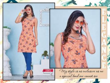 Trendy Violet Rayon regular wear kurtis wholesaler