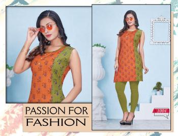 Trendy Violet Rayon regular wear kurtis wholesaler