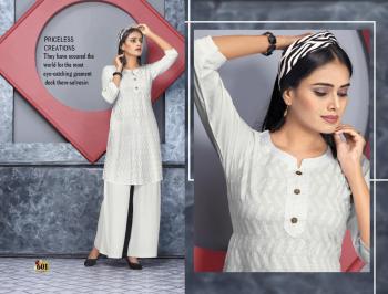 Trendy-White-Rose-vol-2-Chikan-work-Kurtis-wholesaler-4