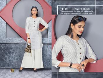 Trendy-White-Rose-vol-2-Chikan-work-Kurtis-wholesaler-6