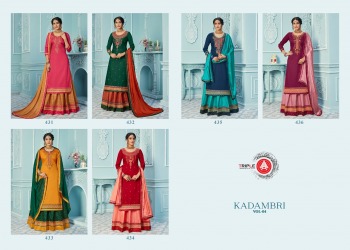 Triple AAA Designer Kadambari vol 4 Jam Silk Salwar kameez