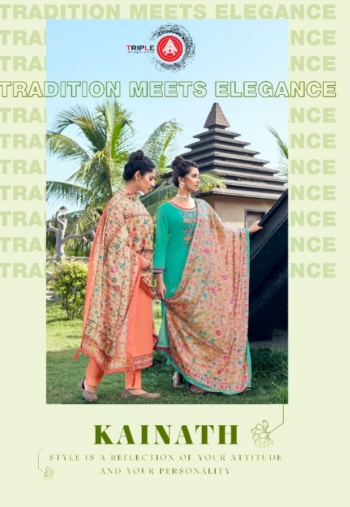 Triple AAA Kainath jam Silk Salwar Kameez wholesaler