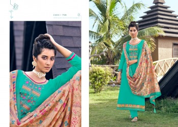 Triple AAA Kainath jam Silk Salwar Kameez wholesaler