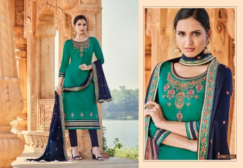 Triple AAA Kajal Jam Silk Salwar Kameez wholesaler