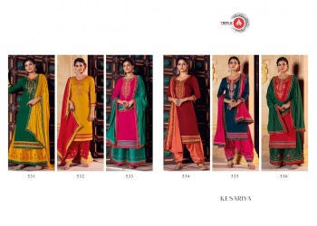 Triple-AAA-Kesariya-Jam-Silk-Salwar-Kameez-catalog-6