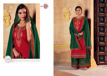 Triple-AAA-Kesariya-Jam-Silk-Salwar-Kameez-catalog-7