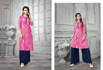 Tunic House Florenz kurtis with palazzo wholesaler