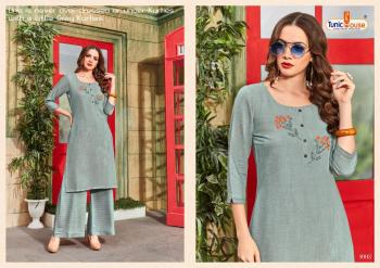 Tunic House Neha Plazo kurtis with palazzo catalog wholesale