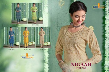 Tunic House Nigaah Rayon long kurtis wholesaler