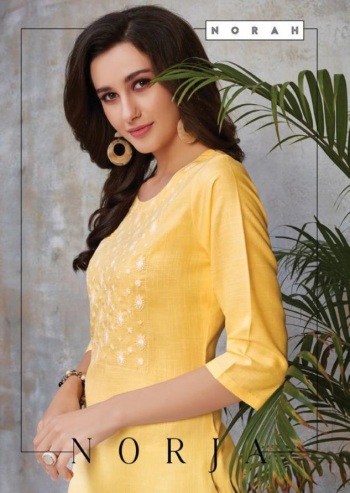 Tunic House Norja Rayon kurtis wholesaler