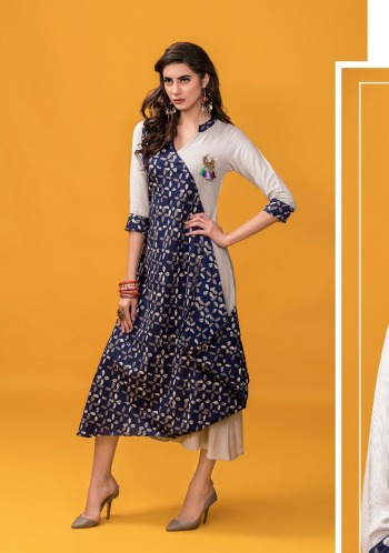 TZU looks party wear kurtis wholesaler