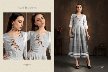 unlock vol 1 Cotton Embroidered regular wear Kurtis wholesaler