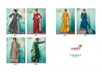 vamika Chahat vol 2 Masline Stitched Suits buy wholesale price