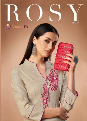 Vamika Nx Rosy vol 2 Cotton kurtis buy wholesale Price