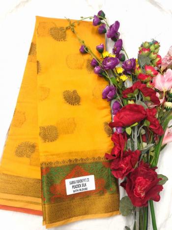 Vamika Peacock silk pure linen Silk Saree wholesale Price