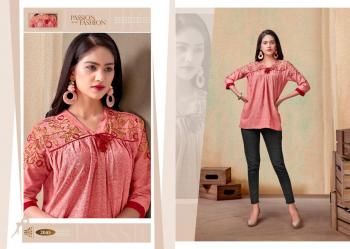 Vardan Designer Nora vol 1 Rayon Western tops wholesaler