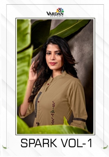 Vardan Designer Spark vol 1 Kurtis with Pant catalog