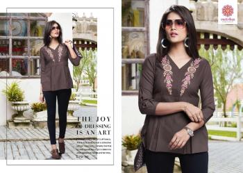 Vastrikaa Grace Cotton Western tops wholesale Price