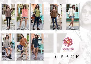 Vastrikaa Grace Cotton Western tops wholesale Price