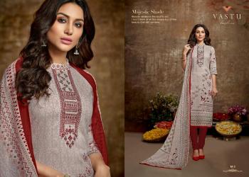 Vastu tex Malhar Satin Cotton Salwar kameez Wholesale Price