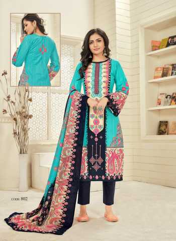 Vastu Tex Samrina lawn Cotton Dress wholesaler