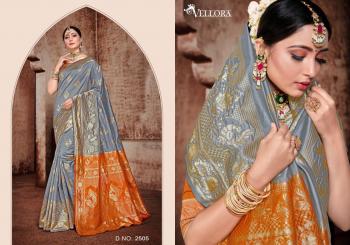 Vellora vol 15 kukkum bhagya Banarasi Silk Saree wholesale Price