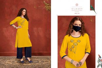 Venika pari vol 5 kurtis with Palazzo wholesaler