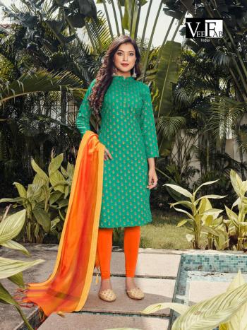 VF India Saga Cotton kurtis with Churidar Dresss Wholesale Price