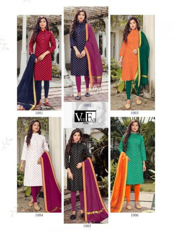 VF India Saga Cotton kurtis with Churidar Dresss Wholesale Price