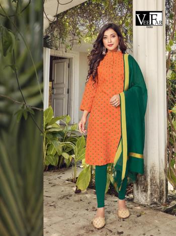 VF India Saga Cotton kurtis with Churidar Dresss Wholesale Price