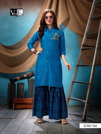 VF India Style in Kurtis with palazzo wholesale price