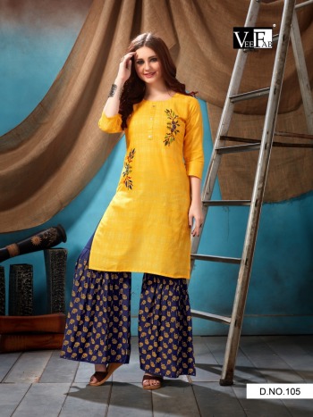 VF India Style in Kurtis with palazzo wholesale price