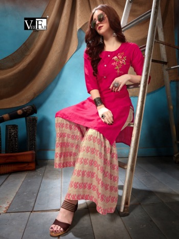 VF India Style in Kurtis with palazzo wholesale price