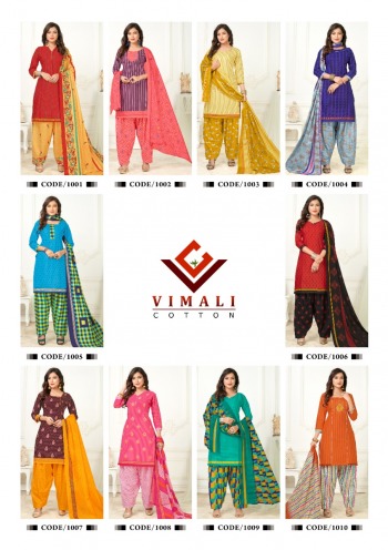 Vimali Cotton Patiyala Dress wholesale Price