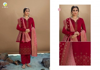 Vinay Fashion Esteem Satin Georgette Wedding salwar Kameez wholesaler