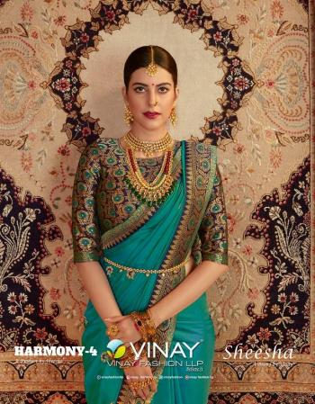 Vinay Fashion Harmony vol 4 Barfi silk Saree wholesaler