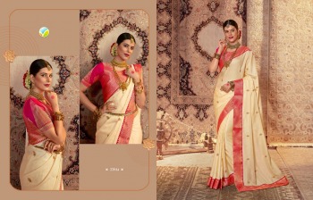 Vinay Fashion Harmony vol 4 Barfi silk Saree wholesaler