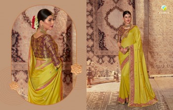 Vinay Fashion Harmony vol 4 Barfi silk Saree wholesaler