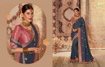 Vinay Fashion Harmony vol 4 Barfi silk Saree wholesaler