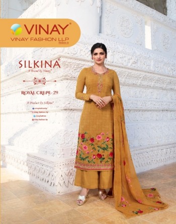 Vinay fashion Silkina Royal Crepe vol 29 Suits