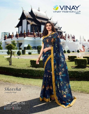 Vinay-fashion-Starwalk-vol-56-Weightless-Saree-wholesaler-1